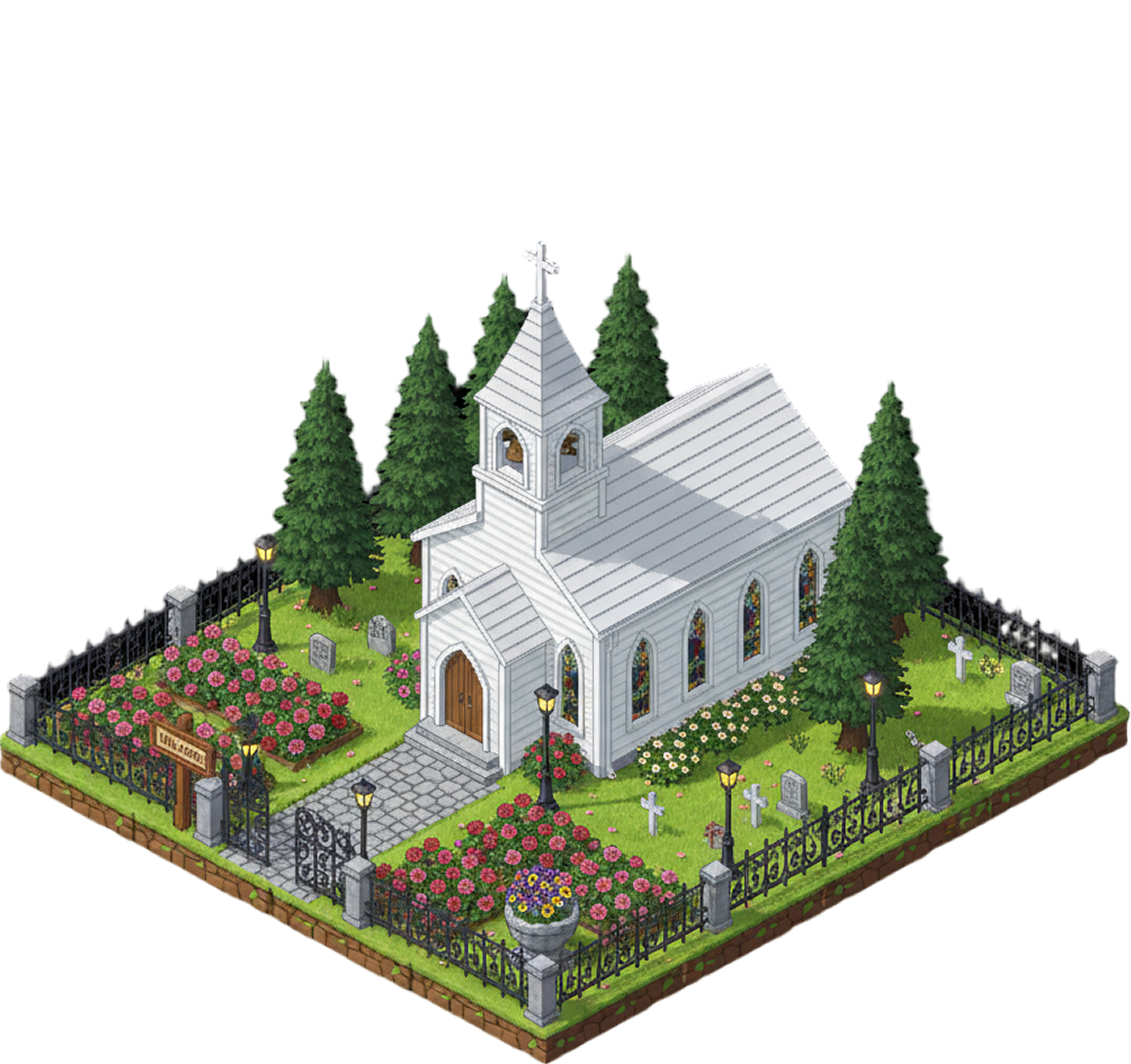 Church progress at 45 days